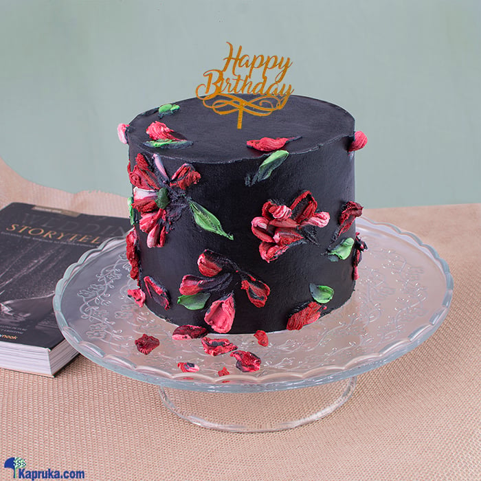 Midnight Rose Velvet Cake Online at Kapruka | Product# cake00KA001614