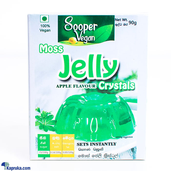 Sooper Vegan Moss Jelly- Apple Flavour 90g Online at Kapruka | Product# grocery003182