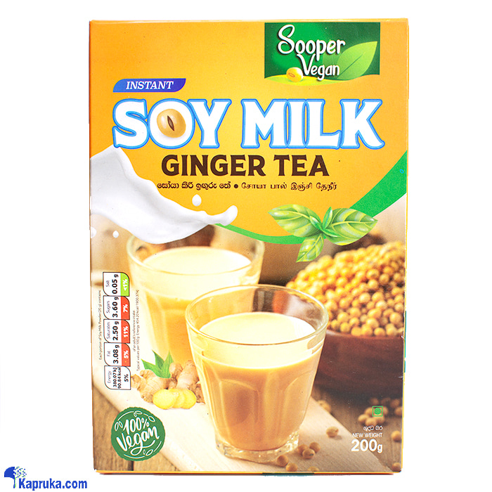Sooper Vegan Ginger Soy Milk Powder 200g Online at Kapruka | Product# grocery003191