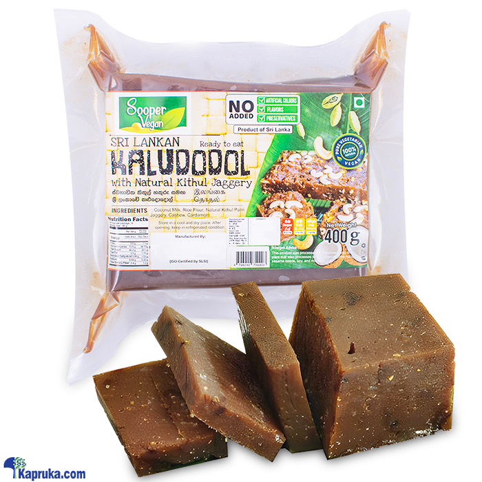 Sooper Vegan Sri Lankan Kalu Dodol 400g Online at Kapruka | Product# grocery003196