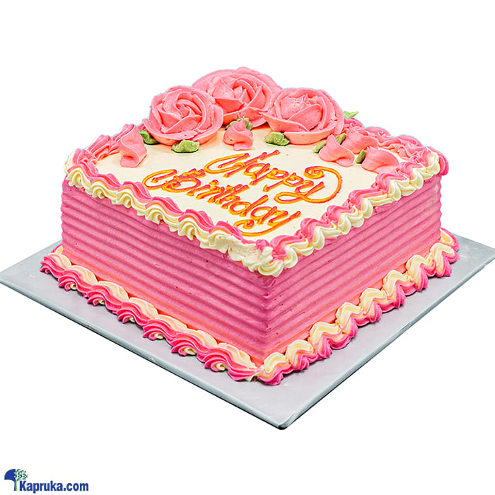 Breadtalk Happy Birthday Vanilla Cake (1LB) Online at Kapruka | Product# cakeBT00393
