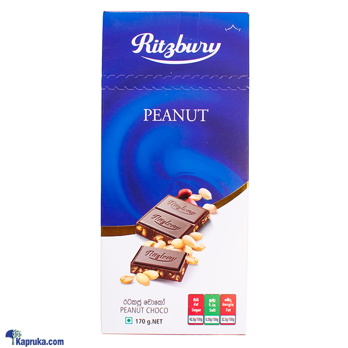 Ritzbury Peanut Choco 170g Online at Kapruka | Product# chocolates001628