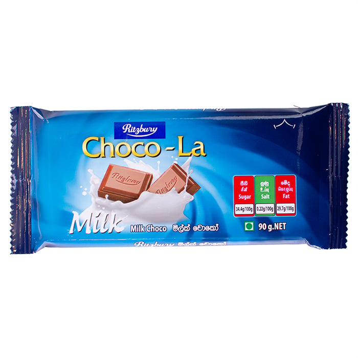 Ritzbury Choco - La Milk Choco 90g Online at Kapruka | Product# chocolates001632