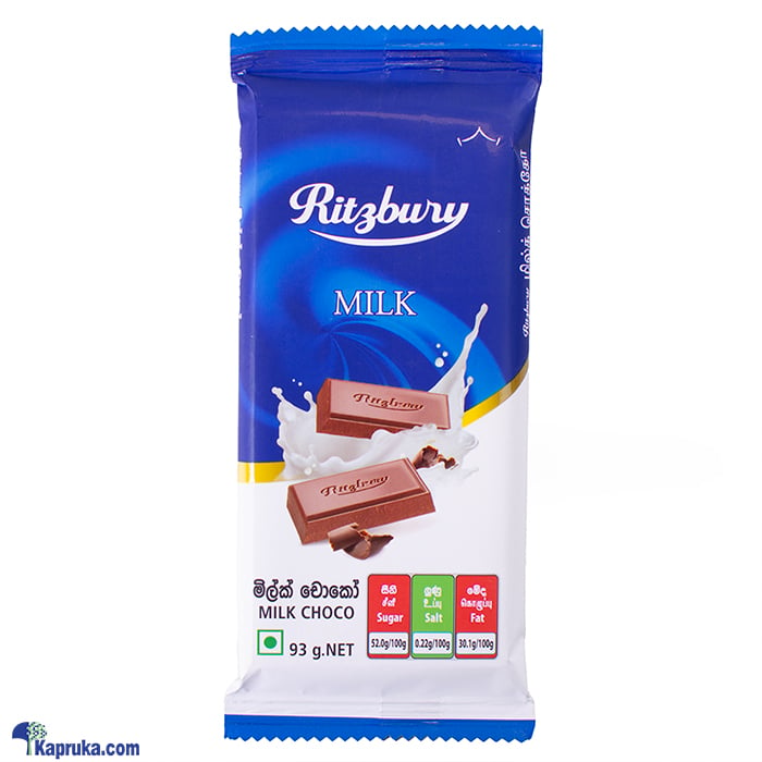 Ritzbury Milk Choco 93g Online at Kapruka | Product# chocolates001634