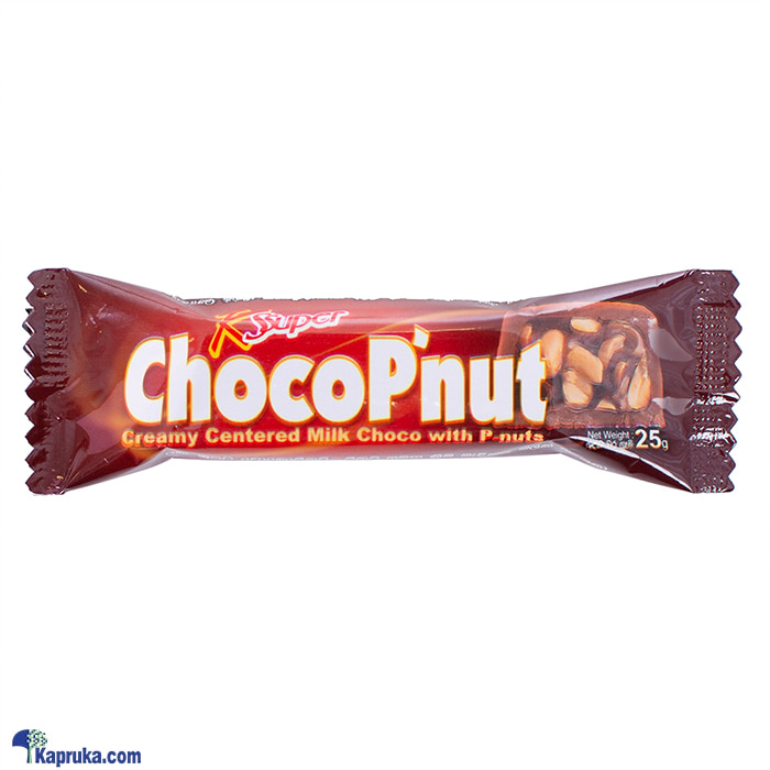 K - Super Chocopeanut - Creamy Centered Milk Choco With P- Nut 25g Online at Kapruka | Product# chocolates001650