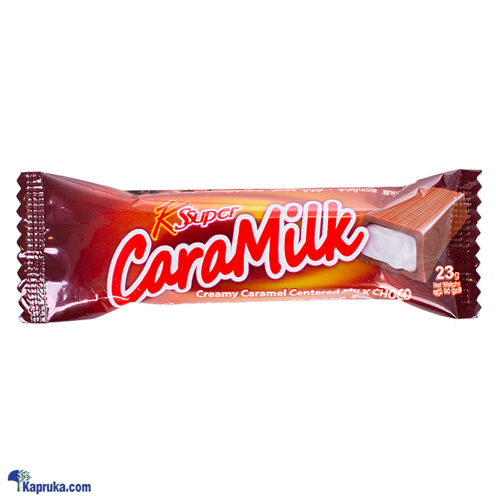 K - Super Caramilk - Creamy Caramel Centered Milk Choco 23g Online at Kapruka | Product# chocolates001652