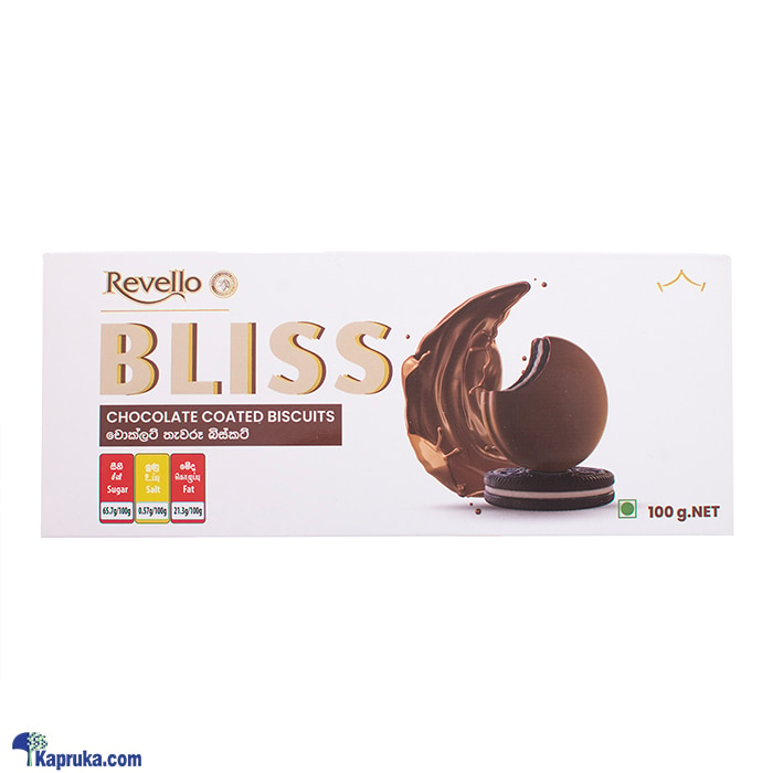 Revello Bliss Chocolate Coated Biscuits 100g Online at Kapruka | Product# chocolates001683