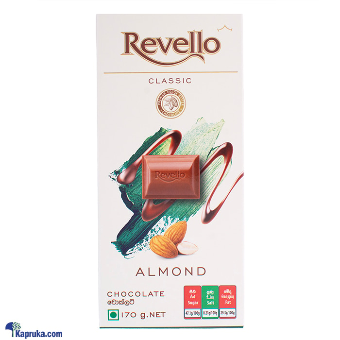 Revello Classic Almond Chocolate 170g Online at Kapruka | Product# chocolates001690