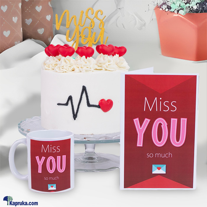 Miss You So Much Combo Pack Online at Kapruka | Product# combogick1