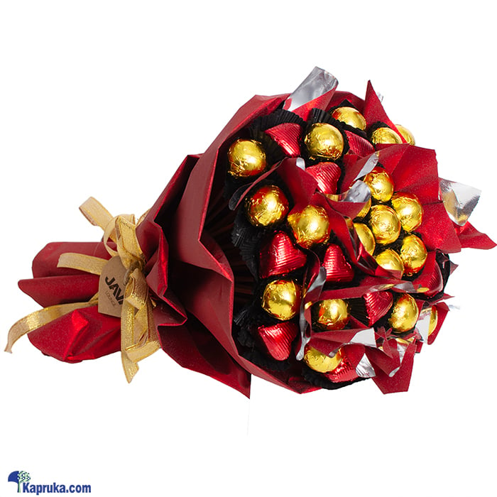 Java Heart And Truffles Chocolate Bouquet 35pcs Online at Kapruka | Product# chocolates001717