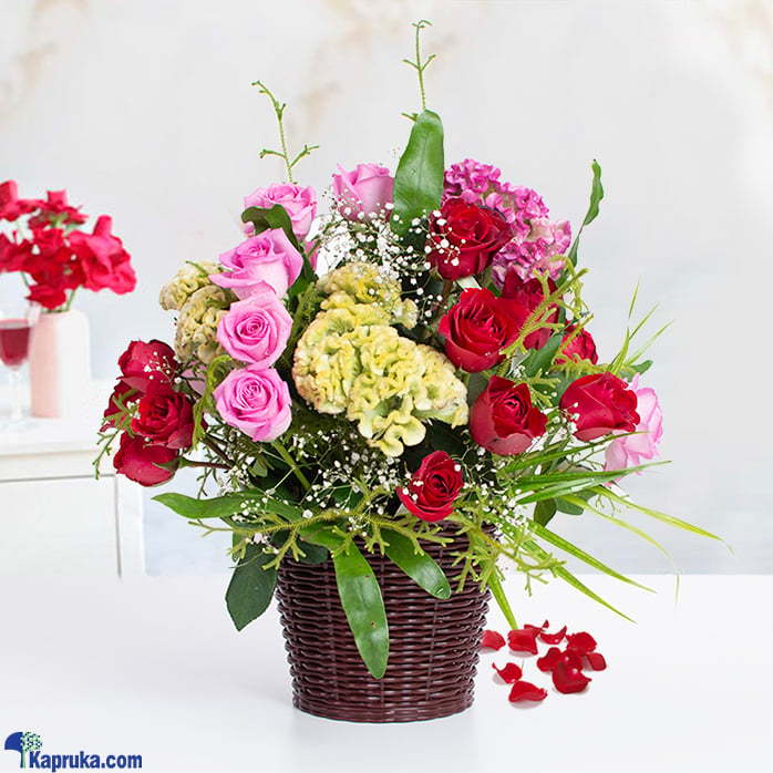 Verdant Elegance Flower Arrangement Online at Kapruka | Product# flowers00T1624