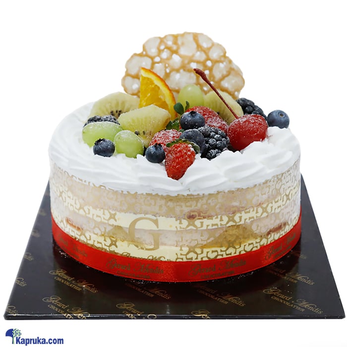 Crème Brulee Berry Cake (GMC) Online at Kapruka | Product# cakeGMC00343