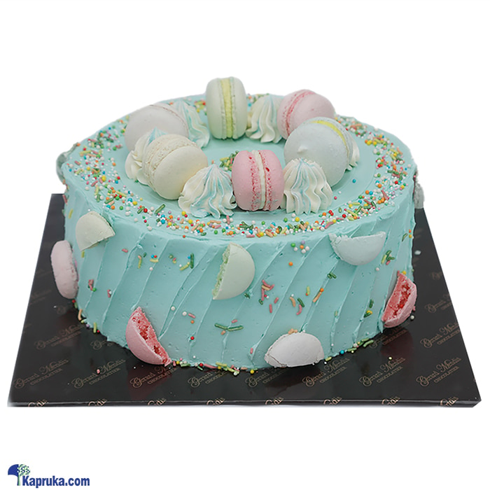 Pastel Macaron Cake(gmc) Online at Kapruka | Product# cakeGMC00346
