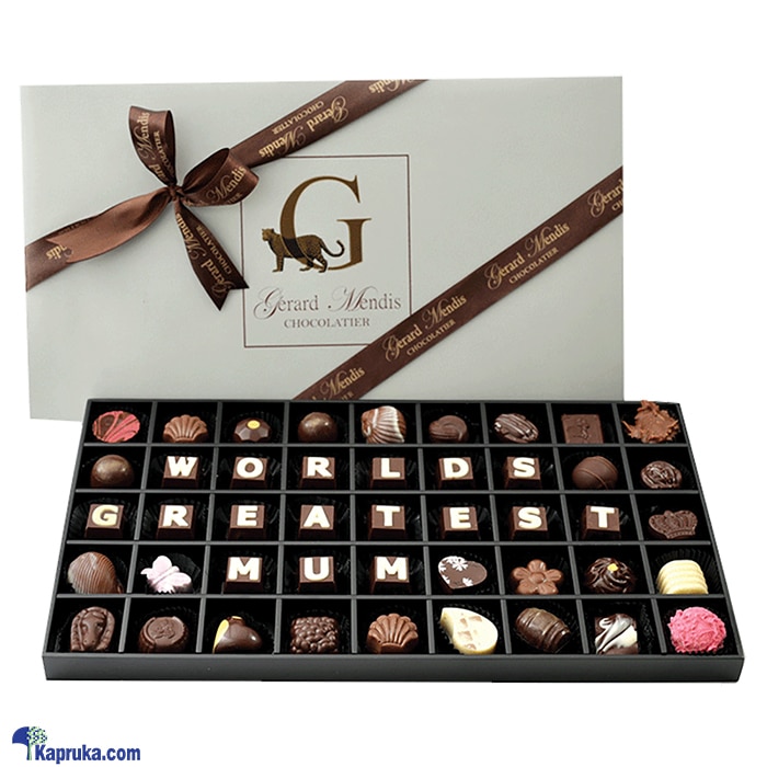 World's Greatest Mum ,45 Piece Chocolate Box (GMC) Online at Kapruka | Product# chocolates001742