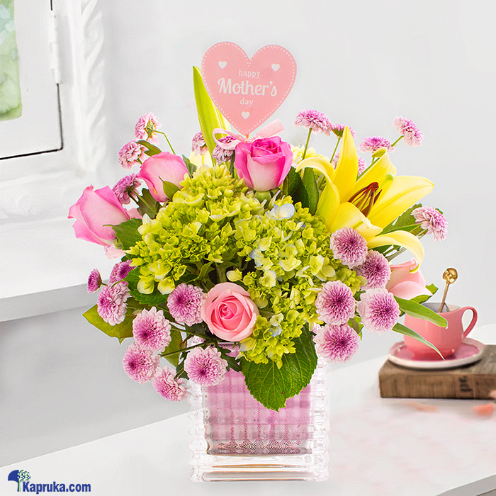 Roseate Mother's Affection Arrangement - Mother's Day Arrangement Online at Kapruka | Product# flowers00T1629