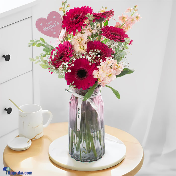 Gebera Garden Harmony Mother's Day Arrangement Online at Kapruka | Product# flowers00T1628