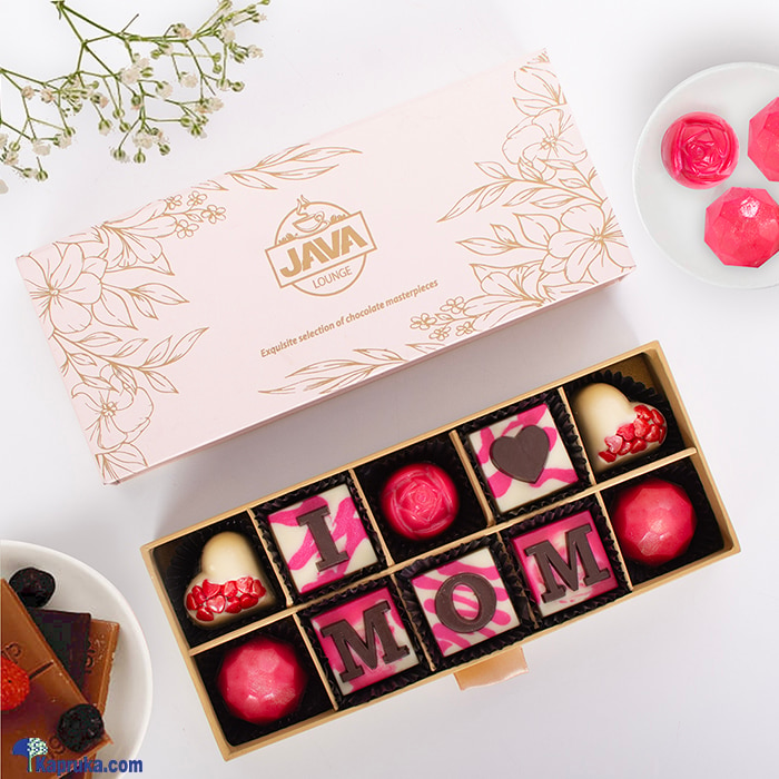Java 'I Love Mom' 10 Pieces Chocolate Box Online at Kapruka | Product# chocolates001744