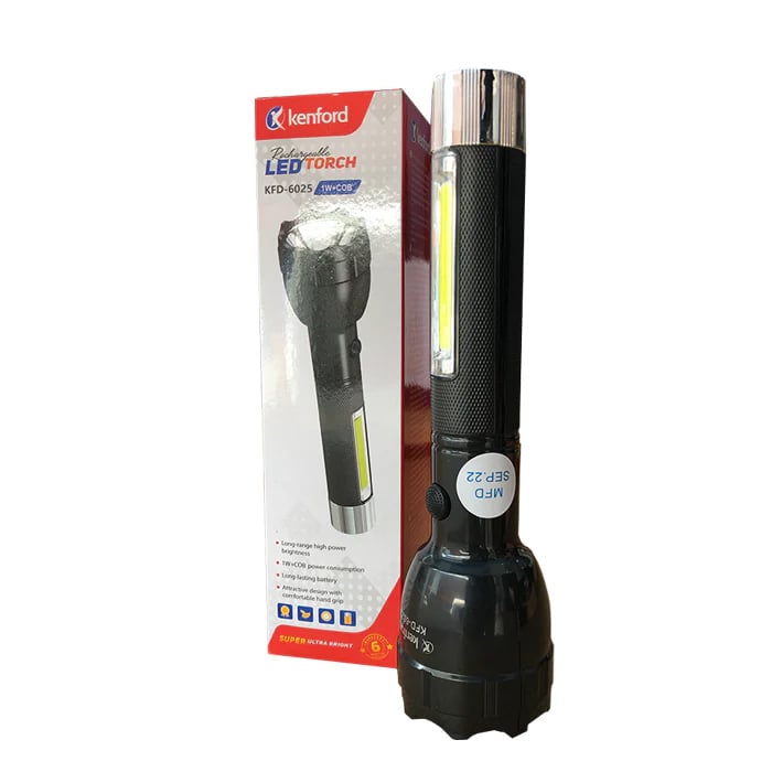 Kenford Rechargeable LED Torch - KFD6025 Online at Kapruka | Product# elec00A5777