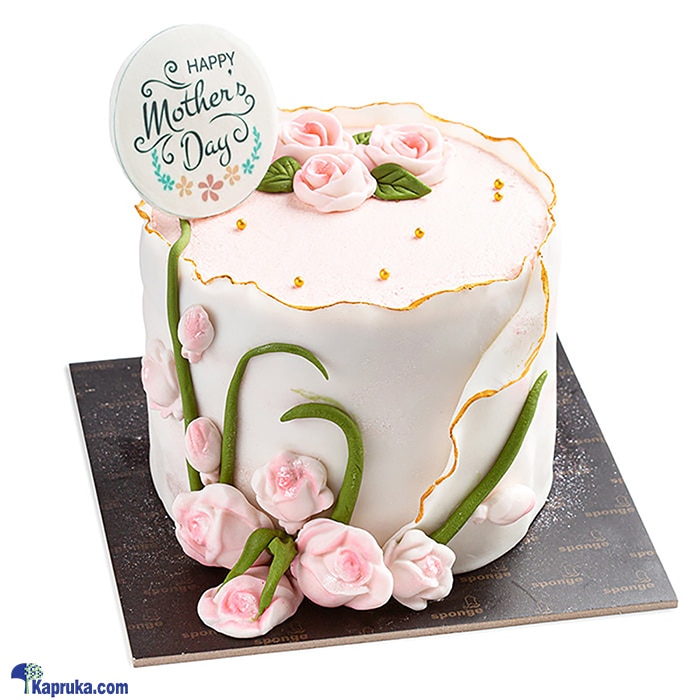 Sponge Mother's Day Ribbon Cake Online at Kapruka | Product# cakeSP00180