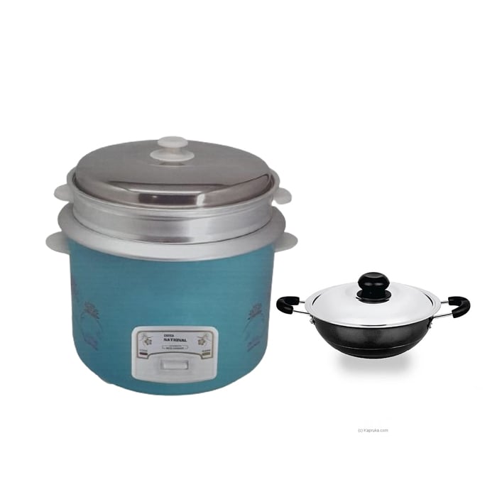 National Electric Rice Cooker 2.8L With HOPPER PAN Online at Kapruka | Product# elec00A5780
