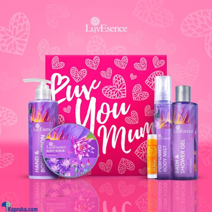 Water Lily Luv You Mum Gift Box (large) Online at Kapruka | Product# cosmetics001475