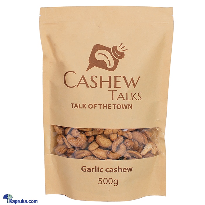 Cashew Talks Garlic Cashew 500g Online at Kapruka | Product# grocery003227