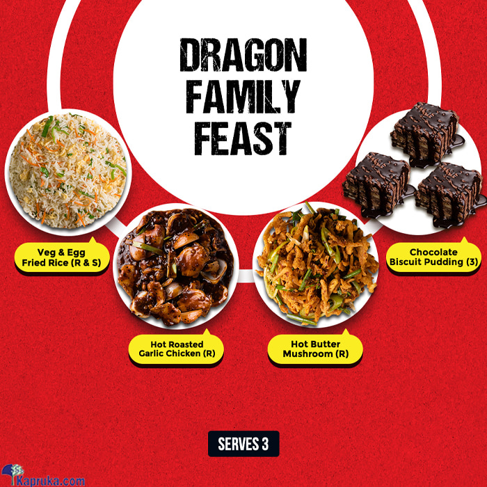 Dragon Family Feast For 3 - FF21 Online at Kapruka | Product# ChineseDragon0167