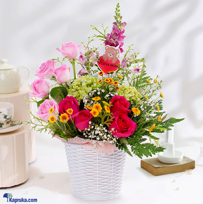 Whispering Springs Vase Arrangement Online at Kapruka | Product# flowers00T1652