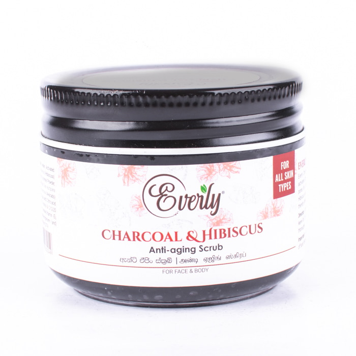 Everly Charcoal & Hibiscus Antiaging Scrub Online at Kapruka | Product# CBfashion00108