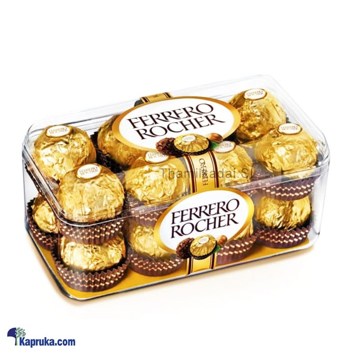 Ferrero Rocher - 16 Pieces Box - 200g Online at Kapruka | Product# chocolates015