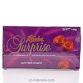 Kandos Surprise - 16 Delightful Milk Chocolate Box - 160g Online at Kapruka | Product# chocolates017
