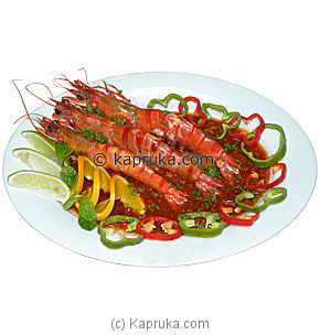 Sizzling Jumbo Prawn In Hot Garlic Sauce (500g) Online at Kapruka | Product# easterndr003-M8