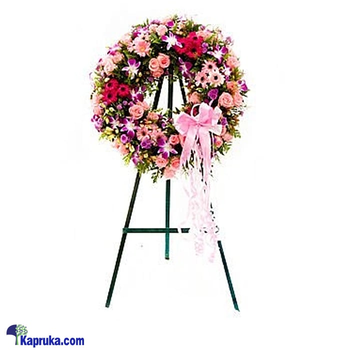 Funeral Wreath - A With Stand Online at Kapruka | Product# flowersWRE01