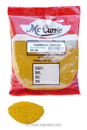 Mc Currie Turmeric Powder Pkt - 100g Online at Kapruka | Product# grocery0030