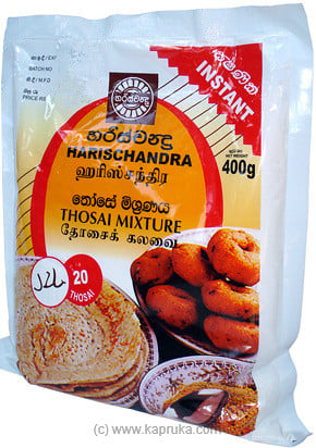 Harischandra Instant Thosai Mixture Pkt - 400g Online at Kapruka | Product# grocery0067