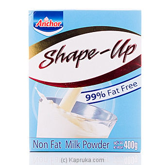 Anchor Shape Up Non Fat Milk Powder - 400g Online at Kapruka | Product# grocery0293
