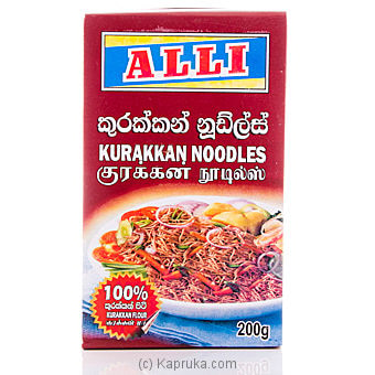 Alli Kurakkan Mixed Noodles Pkt- 200g Online at Kapruka | Product# grocery0296