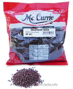 MCCURRIE Mustard Seed Pkt - 100g Online at Kapruka | Product# grocery0309