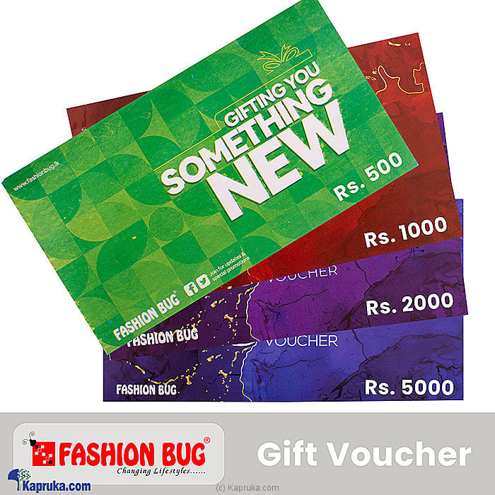 Fashion Bug | Fashion Bug Rs.5000 Voucher Price in Sri Lanka | Fashion Bug