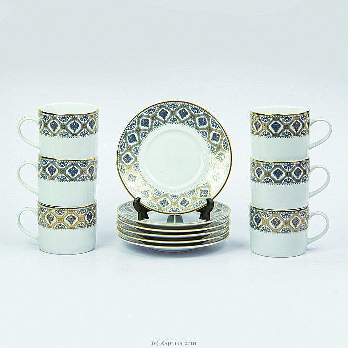 Dankotuwa DORIS GREY 12 PCS TEA SET DE Price in Sri Lanka