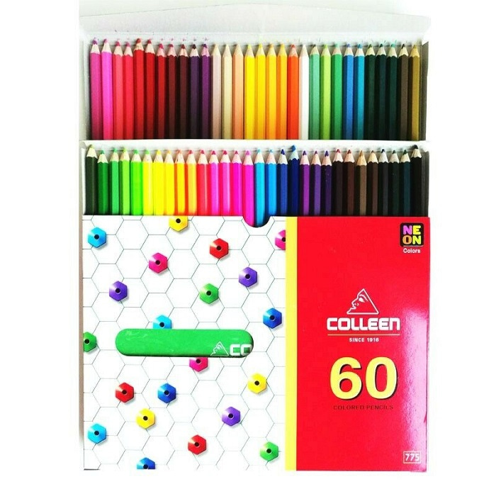 M D Gunasena Colleen Single Tip Color Pencil 60 Colors Price in Sri