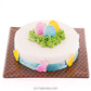 Easter Garden Eggs Cake(gmc)