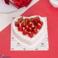 Love Struck Heart Shape Gateau Cake