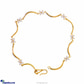 Arthur 22 Kt Gold Bracelet With Zercones