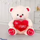 Heartfelt Teddy - 1.3 Ft Teddy With Red Hearts