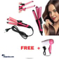 Nova 2 In 1 Hair Straighter With Free Hair Dryer