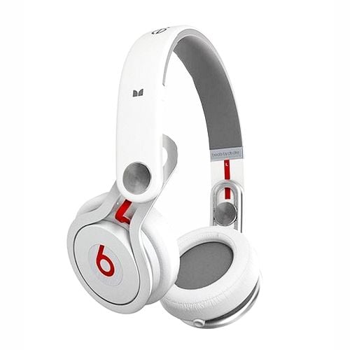 Beats By Dre Mixr HD On-Ear Stereo Headphones With Inline Remote & Mic -White Online at Kapruka | Product# gsitem421