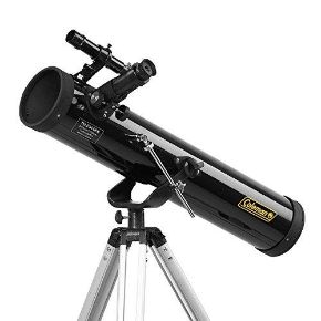 Coleman C767K AstroWatch 700x76 Reflector Telescope Kit with Tripod, Software and Hard Plastic Carrying Case (Black) Online at Kapruka | Product# gsitem865