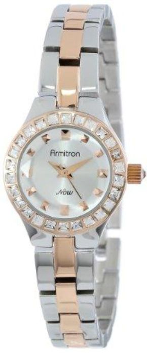 Armitron Women`s 75/5148SVTR Swarovski Crystal Accented Two-Tone Bracelet Watch Online at Kapruka | Product# gsitem864