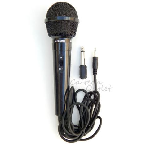 Dynamic MIC Microphone W/Extra Adapter Karaoke Systems & Computers 3.5mm & 6.3mm Online at Kapruka | Product# gsitem952
